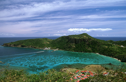 Île des Saintes. Archipel de Guadeloupe. Antilles Françaises