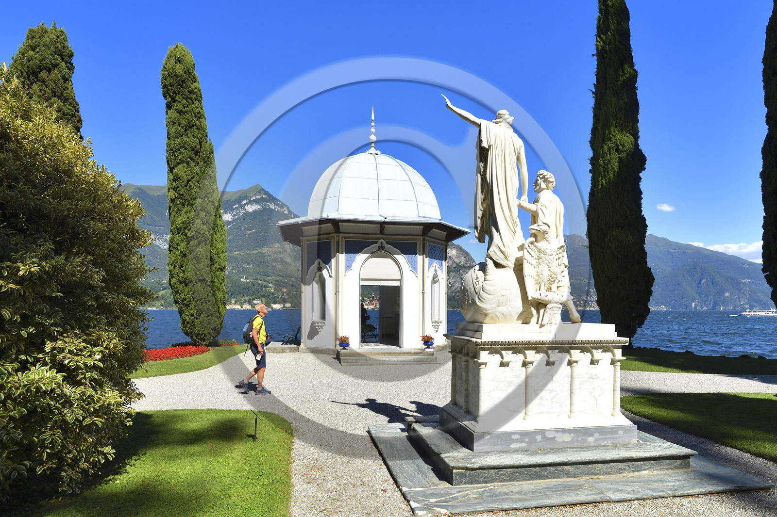 Italie lombardie lac come bellagio villa