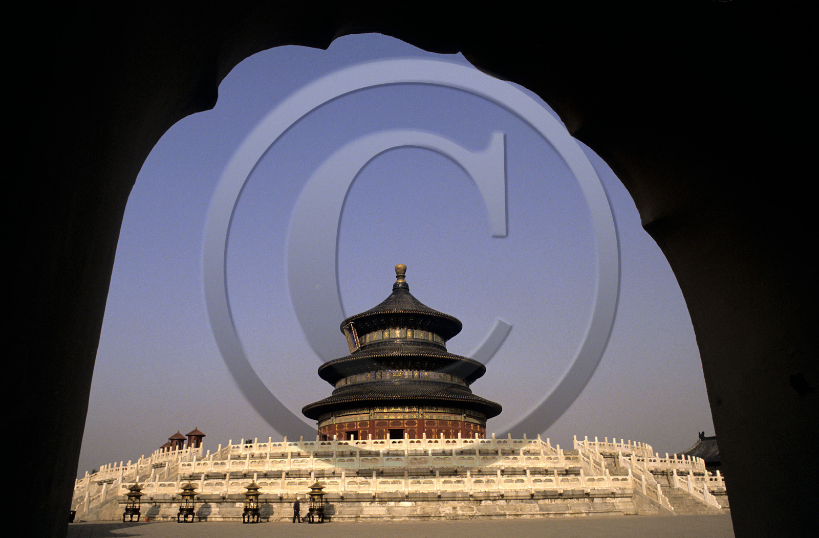 TEMPLE DU CIEL. PEKIN (BEIJING). CHINE