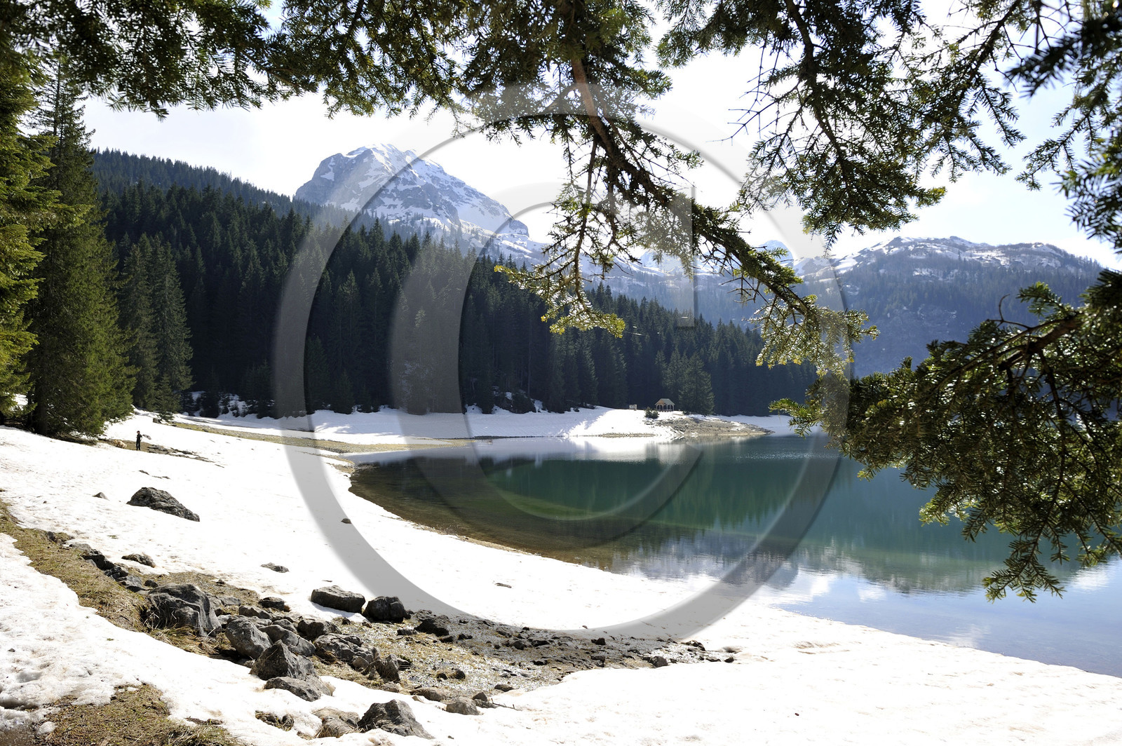 Montenegor, lac noir