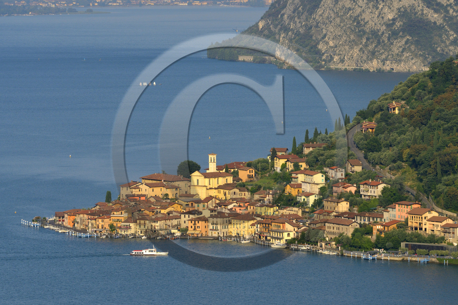 Italie lombardie lac iseo lago iseo