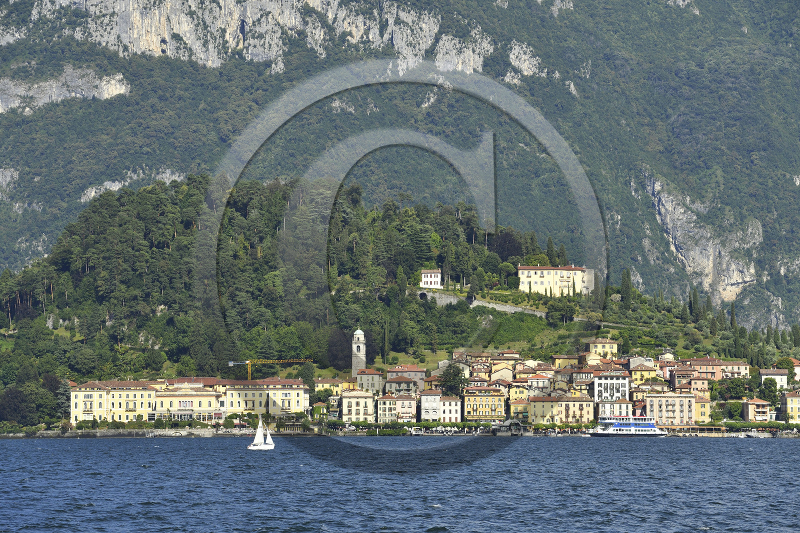 Italie lombardie lac come village bellagio