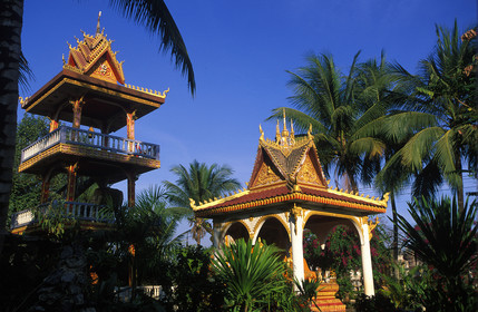 LAOS VIENTIANE.VAT PHA THAT LUANG
