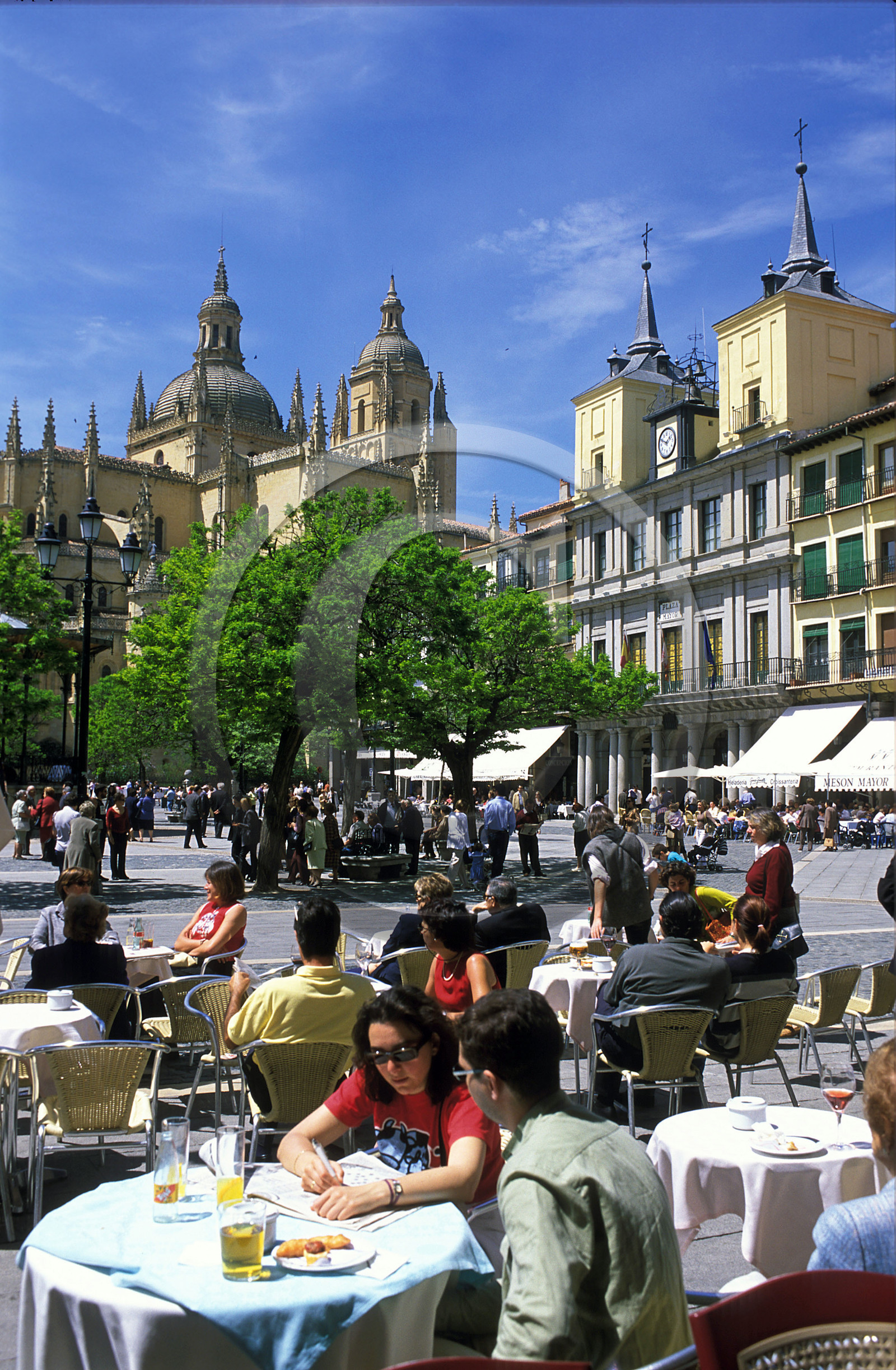 ESPAGNE   CASTILLE MADRID  PLAZA MAJOR