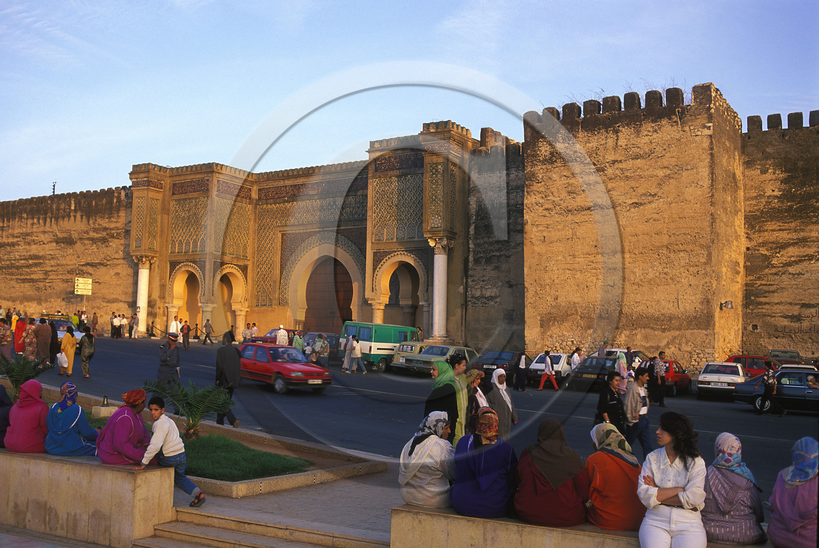 MAROC   MEKNES.PORTE BAB MANSOUR