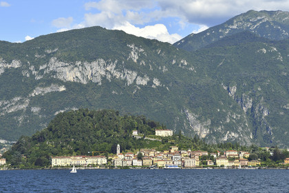 Italie lombardie lac come village bellagio